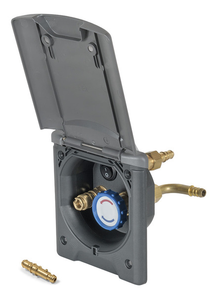 Reich Wassersteckdose Schwarz  Praktische Steckdose Fr Wohnmobil & Camping