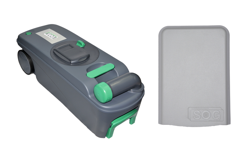 SOG venting set type D for all C400 light grey SOG Toilet Kits