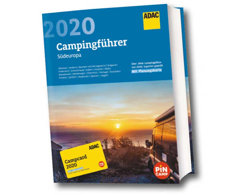 ADAC-Campingführer 2020 Südeuropa | Reiseführer, ADAC Campingführer etc ...