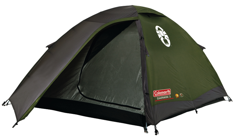 Tenda Campeggio 4 Posti Outsunny Tenda Campeggio 3 Persone - Con Veranda - Impermeabile 3000mm - Azzurro Tenda 3 Persone