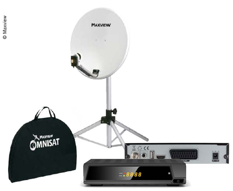 Kit satellite portable Maxview antenne satellite légère 54cm avec LNB