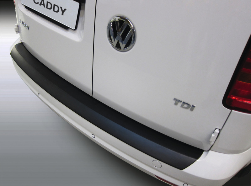 thumbnail image 2 of TFS Carbon Look Stainless Steel Load Sill Protection For VW Caddy IV (4) 2015+ 2 of 4