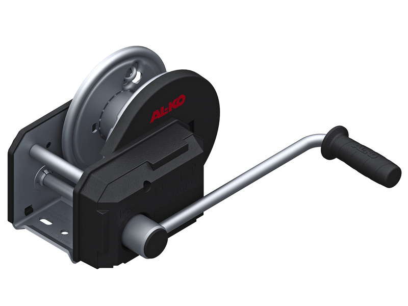 Alko winch Optima 900kg uden reb Sikkerhedskobling trailer / campingvogn Campingudstyr