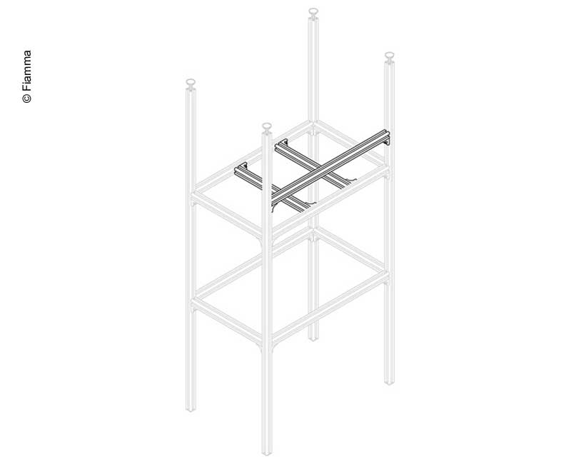 Fiamma Garage System Support Motorhome Motorcycle Carrier Bike