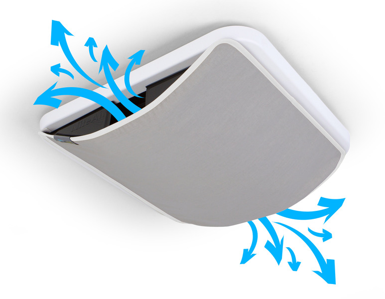 NiteAir 50 x 50 roof ventilation screen for roof hoods / roof vents