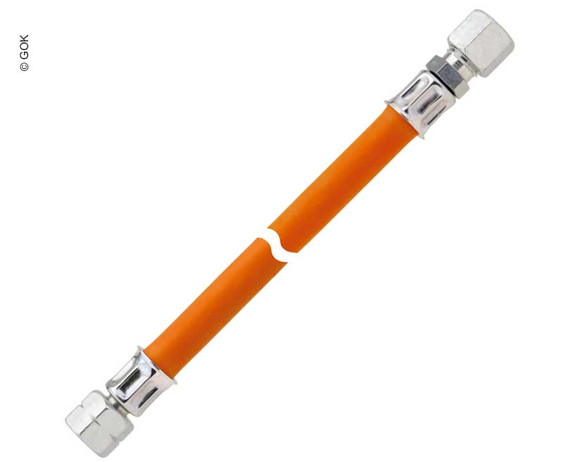 Flexible Régulateur De Gaz Avec Manomètre Pour Camping-car - 38 Cm, Haute Pression - 9