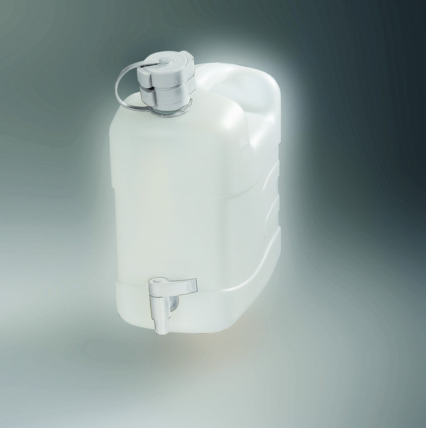 Combi-Frischw.canister con versatore esterno e rubinetto di scarico 10l