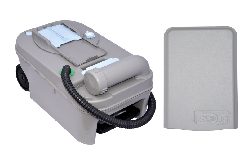 SOG venting set 320 S for side panel light grey SOG Toilet Kits