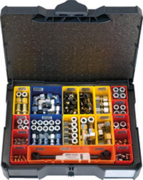 System case for the mounting and maintenance of liquid gas systems