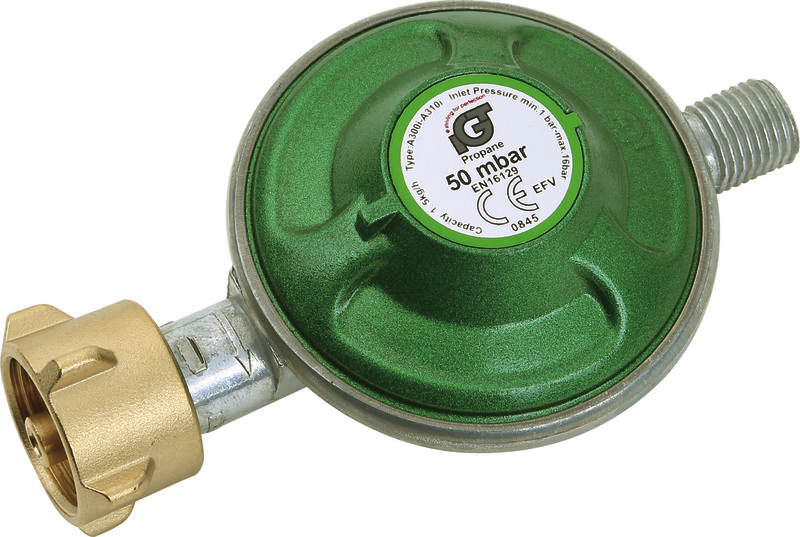 Régulateur De Gaz CAMPLUX 28-30 Mbar - Pour Cartouche EN417, Raccord M8x1, Compatible Chauffe-Eau Nano GR200
