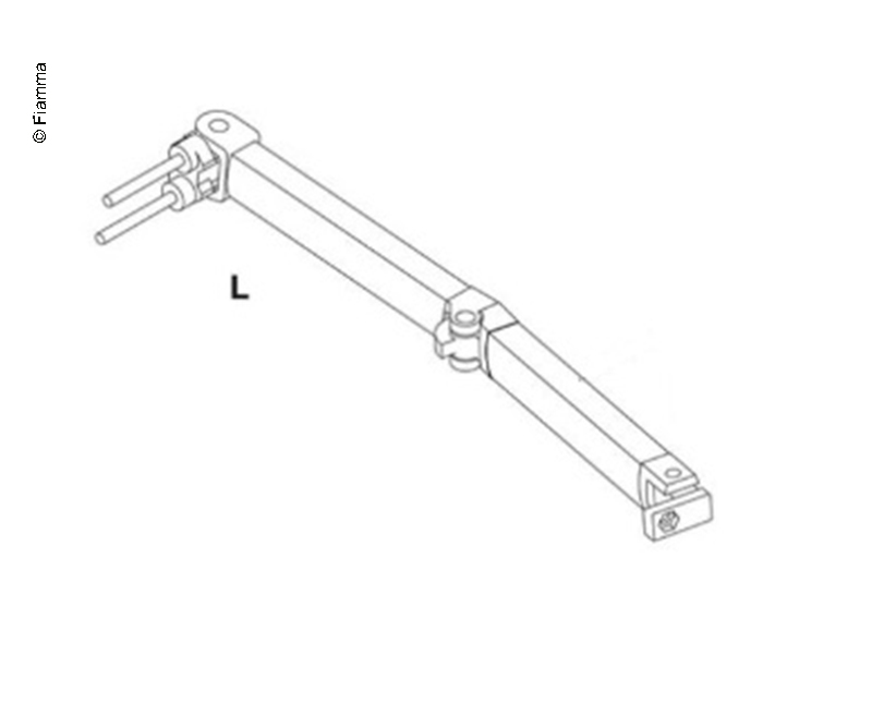 thumbnail interactive-video image 1 of Fiamma Right Hand Spare Arm For F45i / F45Ti Awnings (3m To 4.5m) - 05577A01A 1 of 5
