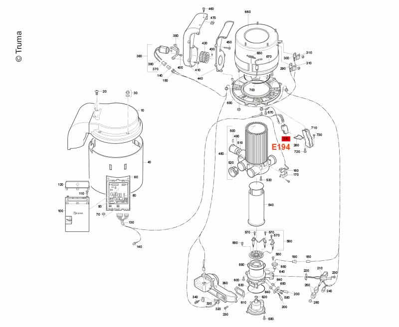 Igniter 35 Hz Truma Heater Spare Parts, Truma Heater Accessories