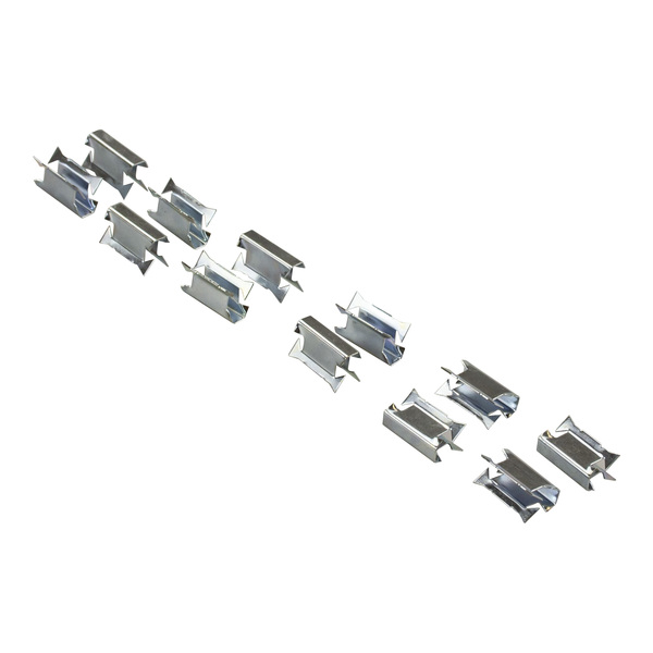 Clips à Ressort Pour Canapé - 8 Pièces Avec Vis - Fixation Ressorts Zigzag, Réduction Bruit