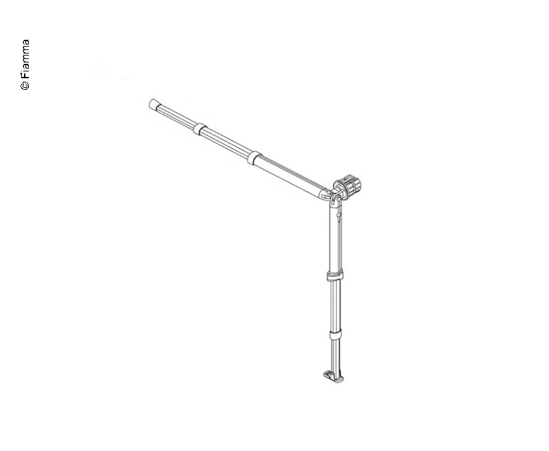 Blocs Verrouillage Pour Rail Auvent Camping-car/caravane - Compatible Bandes Kador 6x6mm, 8x6mm, 6x4mm, Anti-glissement