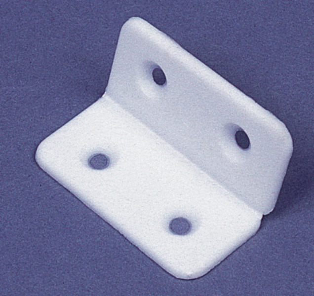 Film hinge 40mm white Hinges for Furniture Building Motorhome