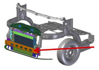 Elément supplémentaire "Short Crashbox" pour Fiat Ducato 2014