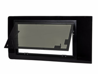<p>VW T6.1 / T6 / T5 real glass window with integrated hinged window</p> - Ausstellfenster T5/T6 li