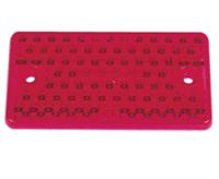 Reflektor 91x47 rot  lose Reflektor 91x47 rot  lose