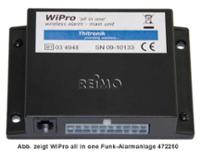 Funk-Alarm WiPro "all in one" als vormontierter Einbaukit Für Iveco Daily ab 2006