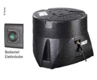 <p>Boiler Elektro - 14 Liter - Bedienteil Schwarz - Ohne Wasserset</p>