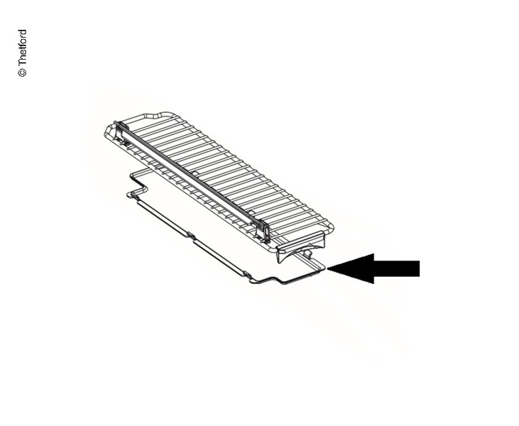 Shelf tray insert Shelf tray insert