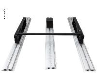 Pied de Table RV 610 Mm Kit de Support Mural pour Table RV Kit de Rail de Table Amovible pour Camping-car Caravane Camping-car Kit de Rail de Table 24 Pouces