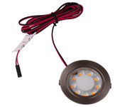 12V LED spot, børstet rustfrit stål, 1,7 watt 12V LED spot, børstet rustfrit stål, 1,7 watt