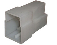 Steckgehäuse 6,3mm 3-fach Steckgehäuse 6,3mm 3-fach