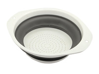 Foldable sieve Ã?24cm H3/8cm, white/grey
