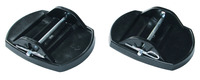 <p>Carbest Kunststoff-Stützplatten Set - Schwarz</p>