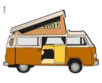 Træinstallationsramme VW T2 (op til 7/90) og universal