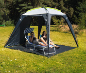 Telt pavillon PARTY-SHELTER-CATALANIA med 4 sidevægge, 3x3m