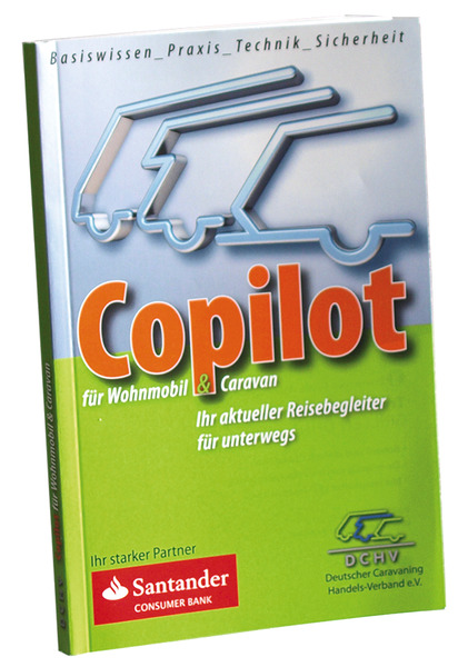 Buch Copilot für Caravan und Wohnmobil vom DCHV