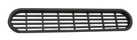 Grille de ventilation ovale 205x40, argent Grille de ventilation ovale 205x40, argent