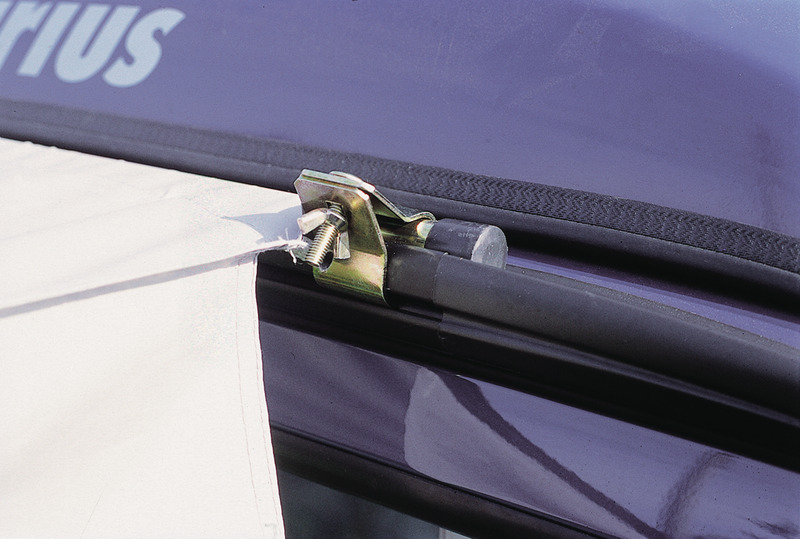 Multirail rain gutter tent mounting rail for VW T4/T5/T6 Awning Rail