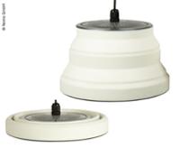 DAGSTILBUD 8/4-20 kun kr. 225,- Brug koden 8apr Silikone lampe 230V, dæmpbar, hvidgrå, sammenklappel