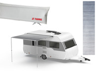 Auvent Fiamma CaravanStore Evo pour caravane, à fixation sur rail