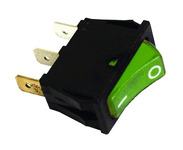 Interrupteur à bascule bel230V vert Interrupteur à bascule bel230V vert