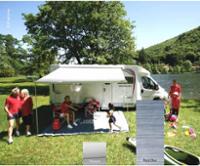 Fiamma Markise F45S 4,25m royal blue, Gehäuse Titanium Fiamma Markise F45S 4,25m royal blue, Gehäuse Titanium