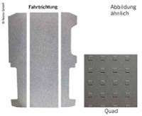 Bodenplatte VW T6/5 LR V3000 3-tlg.826 mm Dekor Quad Rechtsl. VW Eistiegsleiste