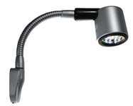 <p>Mattsilberne LED Schwanenhalsleuchte 130mm </p>