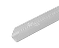 Kabelkanal 6x7mm gennemsigtig, polet 2m, dobbeltsidet tape Kabelkanal 6x7mm gennemsigtig, polet 2m, dobbeltsidet tape