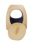 <p>Séparateur d'urine Separett Privy avec siège en bois, gris</p>