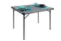 Campingbord forlænges, 94 / 129x70x70xm, aluminiumsramme