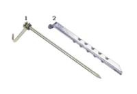 Stanové kolíky - pro tvrdý podklad -  Stanové kolíky - pro tvrdý podklad -