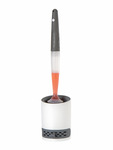 Toilettenbürste Silikon - Weiß / Grau Toilettenbürste Silikon - Weiß / Grau