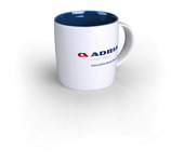 Krus ¬ªADRIA¬´ lavet af høj kvalitet New Bone China til 340ml