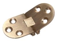 Cerniera da tavolo pieghevole in ottone opaco Cerniera da tavolo pieghevole in ottone opaco