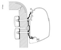 Adapter für Omnistor Markise, Hymer2016, 4,5m Adapter für Omnistor Markise, Hymer2016, 4,5m