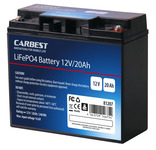 Carbest lithium jernphosphat batteri (LiFePo4)